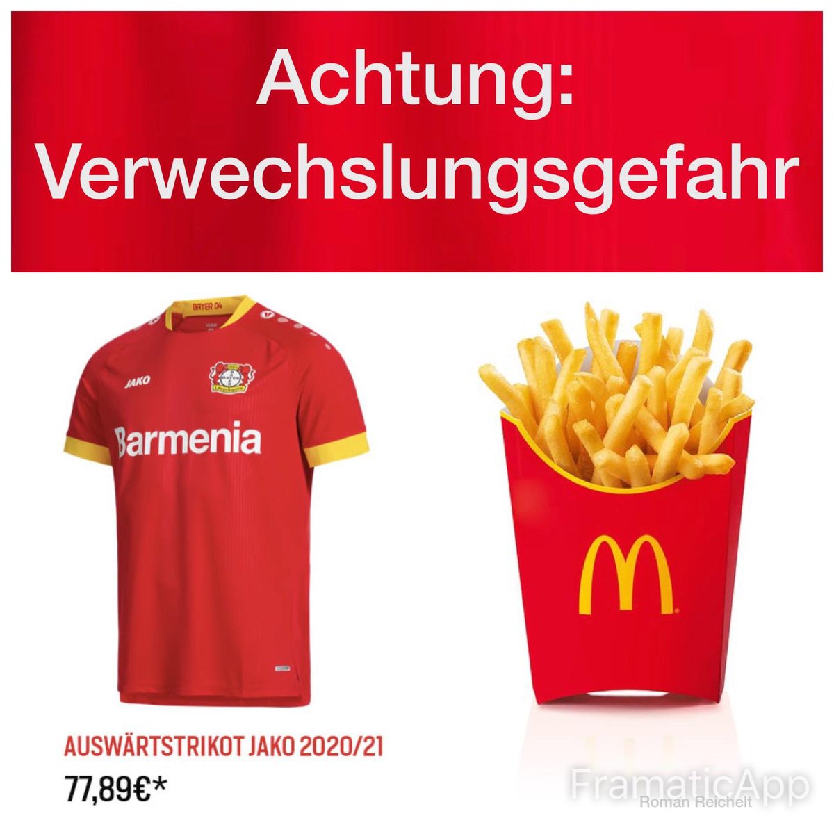 Mcdonald S Deutschland On Twitter Unsere Hatten Immerhin Mal Eine Schale Aber Vielleicht Kommt In Leverkusen Auch Bald Eine Dazu Mit Diesem Schonen Trikot Drucken Wir Bayer04fussball Auf Jeden Fall Die Daumen Mcdonald S Deutschland On Twitter Unsere Hatten Immerhin Mal Eine Schale Aber Vielleicht Kommt In Leverkusen Auch Bald Eine Dazu Mit Diesem Schonen Trikot Drucken Wir Bayer04fussball Auf Jeden Fall Die Daumen