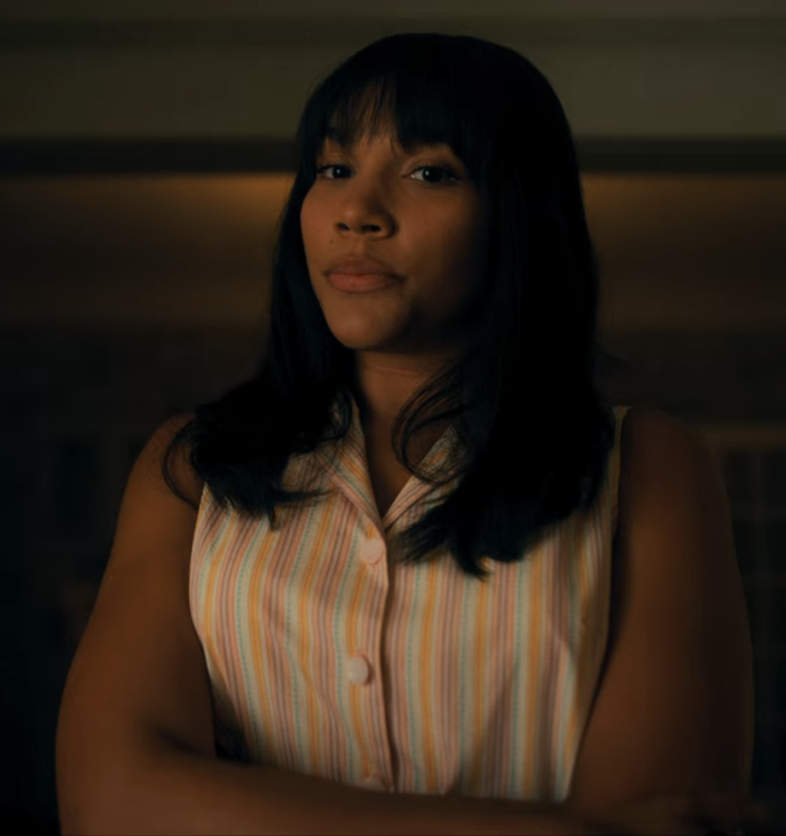 smile and serious allison hargreeves icons! the second one gets me HAHAHA[post credit if using]