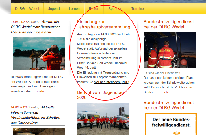 DLRG Wedel e.V. tweet media