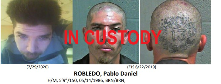 OKCPD's tweet photo. **UPDATE**
Pablo Daniel Roble, the inmate who escaped from Oklahoma County Jail early this morning, has been taken into CUSTODY!!! https://t.co/FH6Z0SieA9