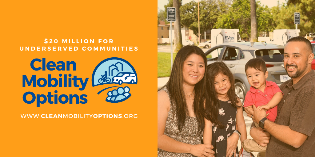 CACleanMobility's tweet photo. #CA nonprofits, transit agencies, gov't entities, tribes & mobility partners can access up to $1M from #CleanMobilityOptions for clean, #SharedMobility projects in underserved communities. Application assistance is available at https://t.co/Bp0SRK7AfY! #CAClimateInvestments https://t.co/owVwPQiV2z