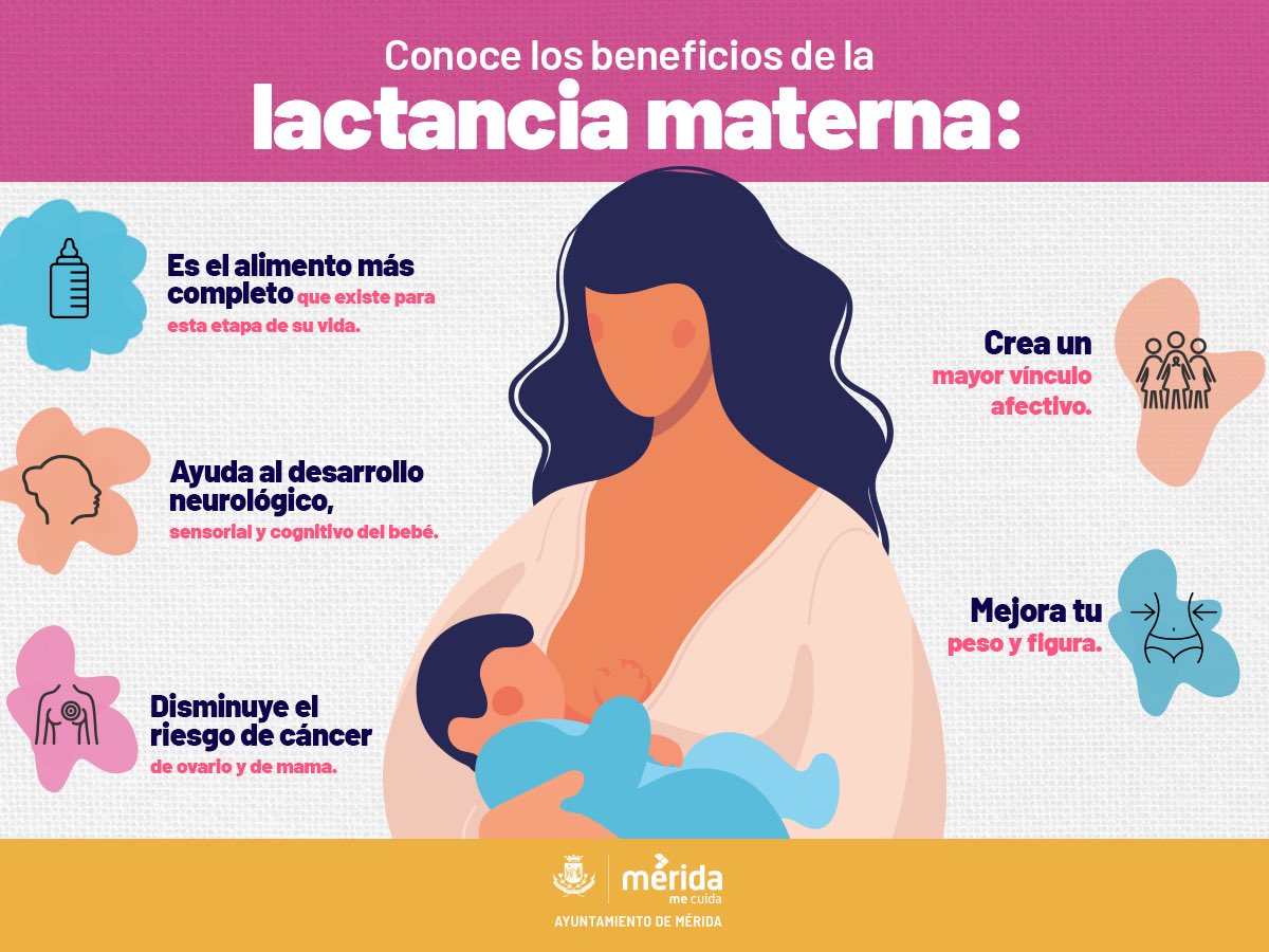 Conoce los beneficios de la lactancia materna