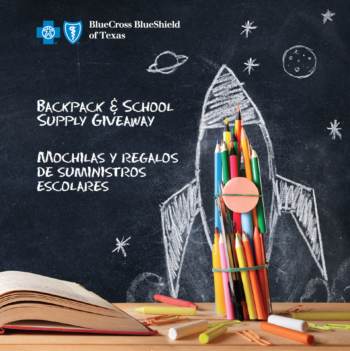 Our friends at <a href="/BCBSTX/">BCBSTX</a> and <a href="/ElBuen/">El Buen Samaritano</a> are hosting a back-to-school supply giveaway tomorrow 8/1 from 9am-1pm at 7000 Woodhue Dr., Austin TX 78745. First come, first serve for families and children.
