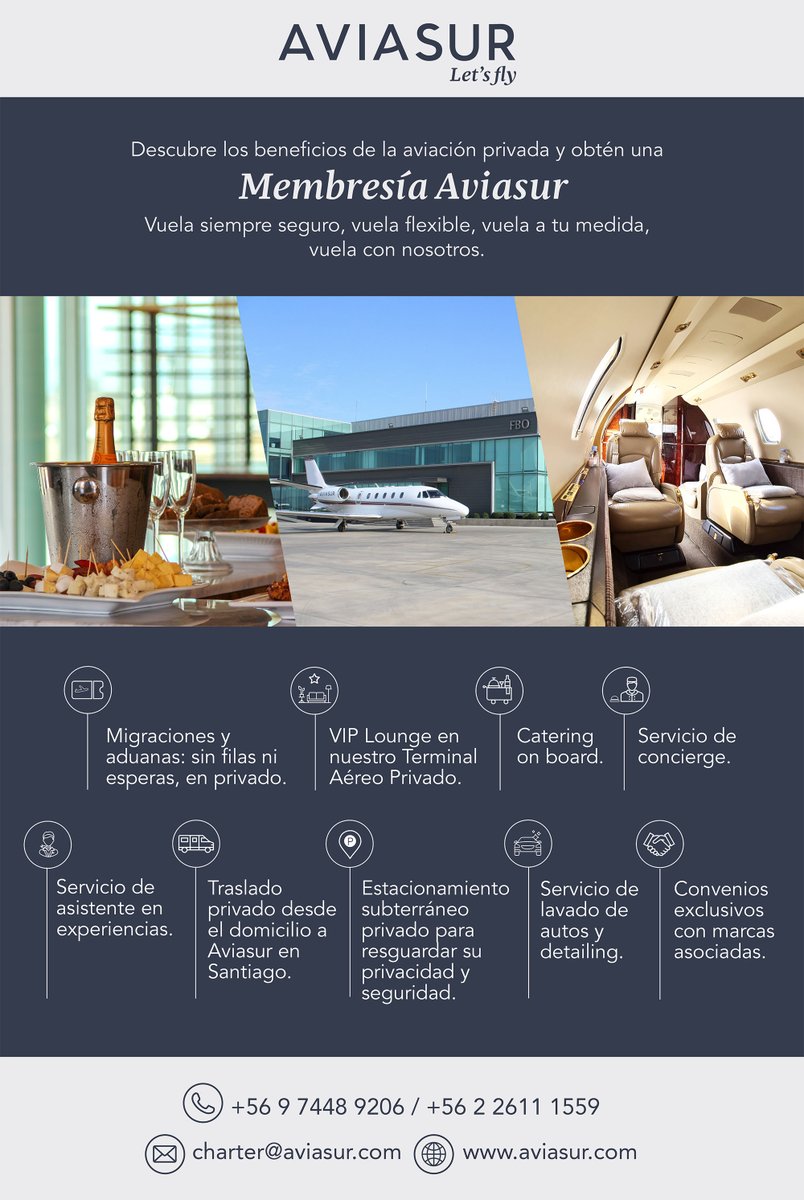 Aviasur's tweet photo. Los beneficios de la aviación privada están a tu alcance. Descúbrelos con #Aviasur y obtén tu membresía ahora. https://t.co/MnFVV3TYmy
