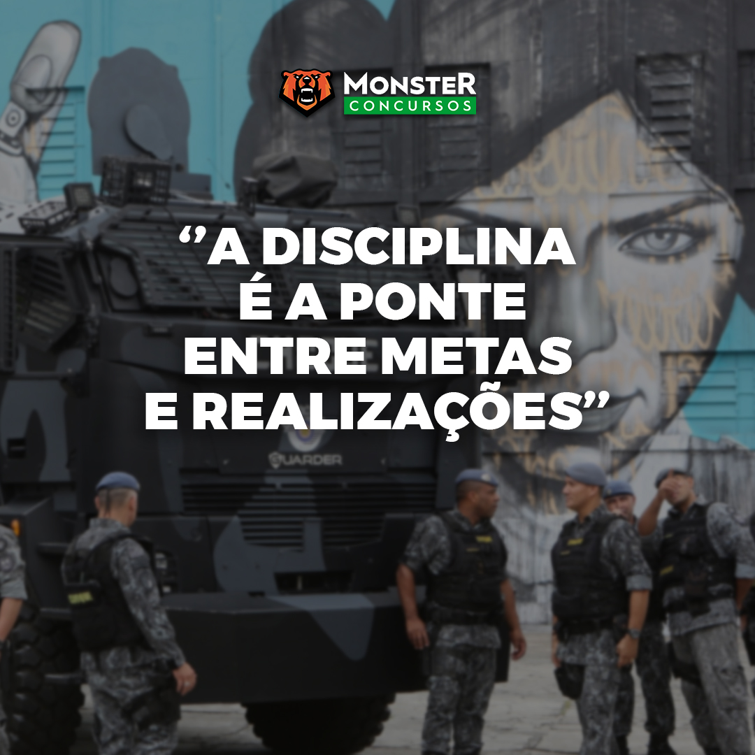 Monster Concursos on X: 🎯 Foco no objetivo, #guerreiro! . Bora inciar  mais uma semana? 💪🏽 . . . . . #monsterconcursos #motivacional  #tudonossonadadeles #sucesso #dedicacao #concurseiros #estudaquepassa  #vidadeconcurseiro #estudaqueavidamuda https