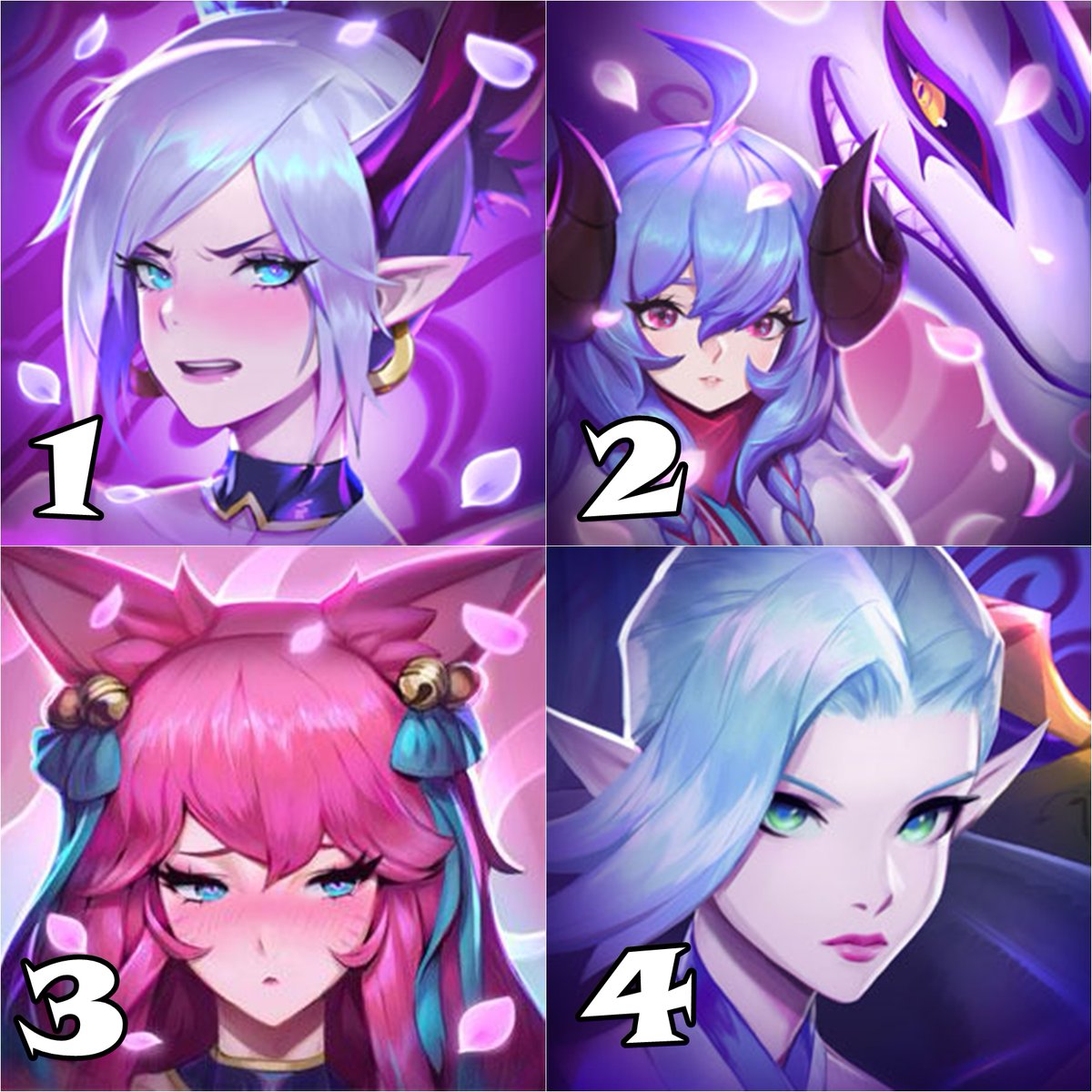 I was thinking about who can I draw next...
Pick one! I'll draw the winner this days ^^

#Lol #LeagueOfLegendsFanArt #League_of_Legends #riven
#kindred #SpiritBlossom #vayne #ahri #sexy #ecchi #anime #hentai #nsfw #lewd #r18 #illustration #pixiv #artwork #Rule34