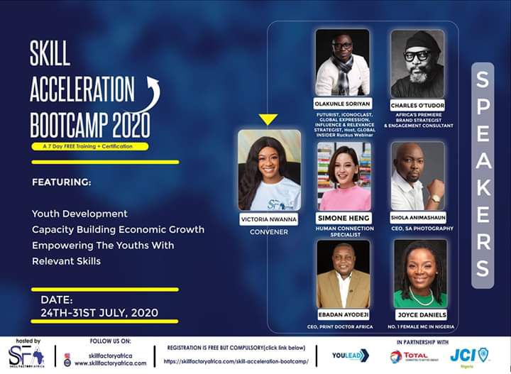 YiranPaul's tweet photo. So happy to have been part of this life-changing #SkillAccelerationBootcamp2020. A very Big thanks to all our hyperOverSABi facilitators, #SkillFactoryAfrica, @VictoriaNwanna, the SABi team. Proud to be a SABiPikin. Honored to be from SABi Nation. Blessed to be a SABibreed. https://t.co/DUc3seqCId