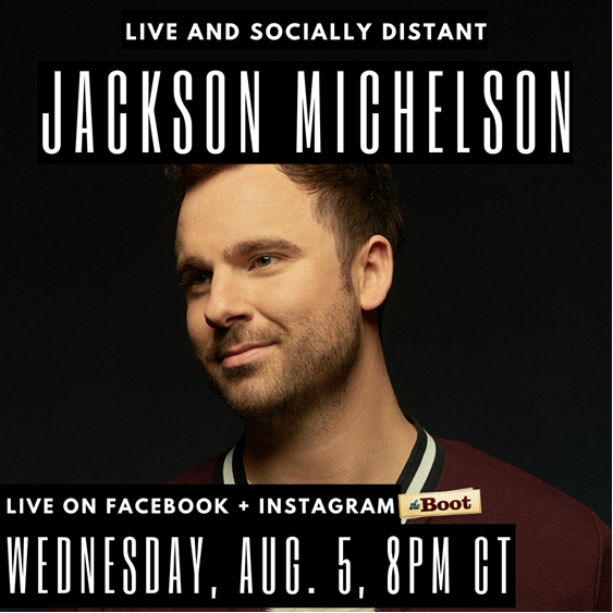 jackmic's tweet image. Next Wednesday! 🕗 
Make sure to go follow @thebootdotcom Facebook and Instagram so you don't miss out. 

#liveandsociallydistant #theboot