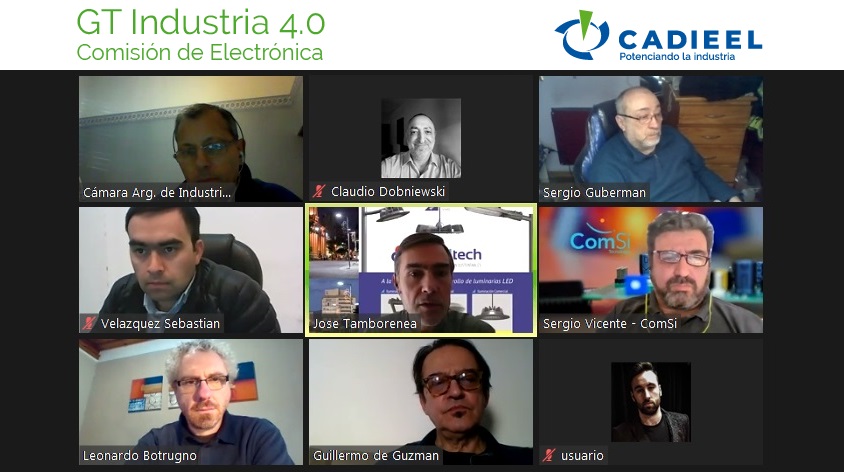 CadieelArg's tweet photo. Se llevo a cabo la reunión del Grupo de Trabajo Industria 4.0 de la Comisión de Electrónica de CADIEEL, donde se definieron las acciones para materializar los proyectos que se impulsan desde este GT.
.
#cadieelelectronica #electronica #industria40 #soluciones https://t.co/unXdDjybp2