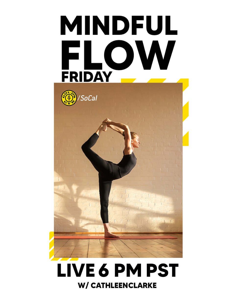 GoldsGymSoCal's tweet image. Instagram Live Circuit Training is still going strong! Join us at 6PM Friday for #MindfulFlow!⁠
⁠
Click the link to follow @GoldsGymSoCal on Instagram today!

offers-socal.goldsgym.com/instagram-live…
⁠
 #GoldsGymSoCal #stretch #wellness #fitfam #GoldsLive