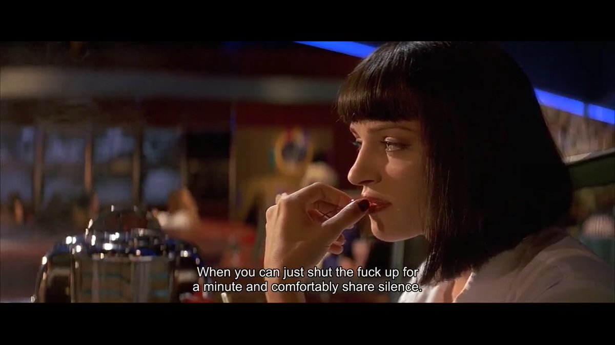 Uncomfortable silence