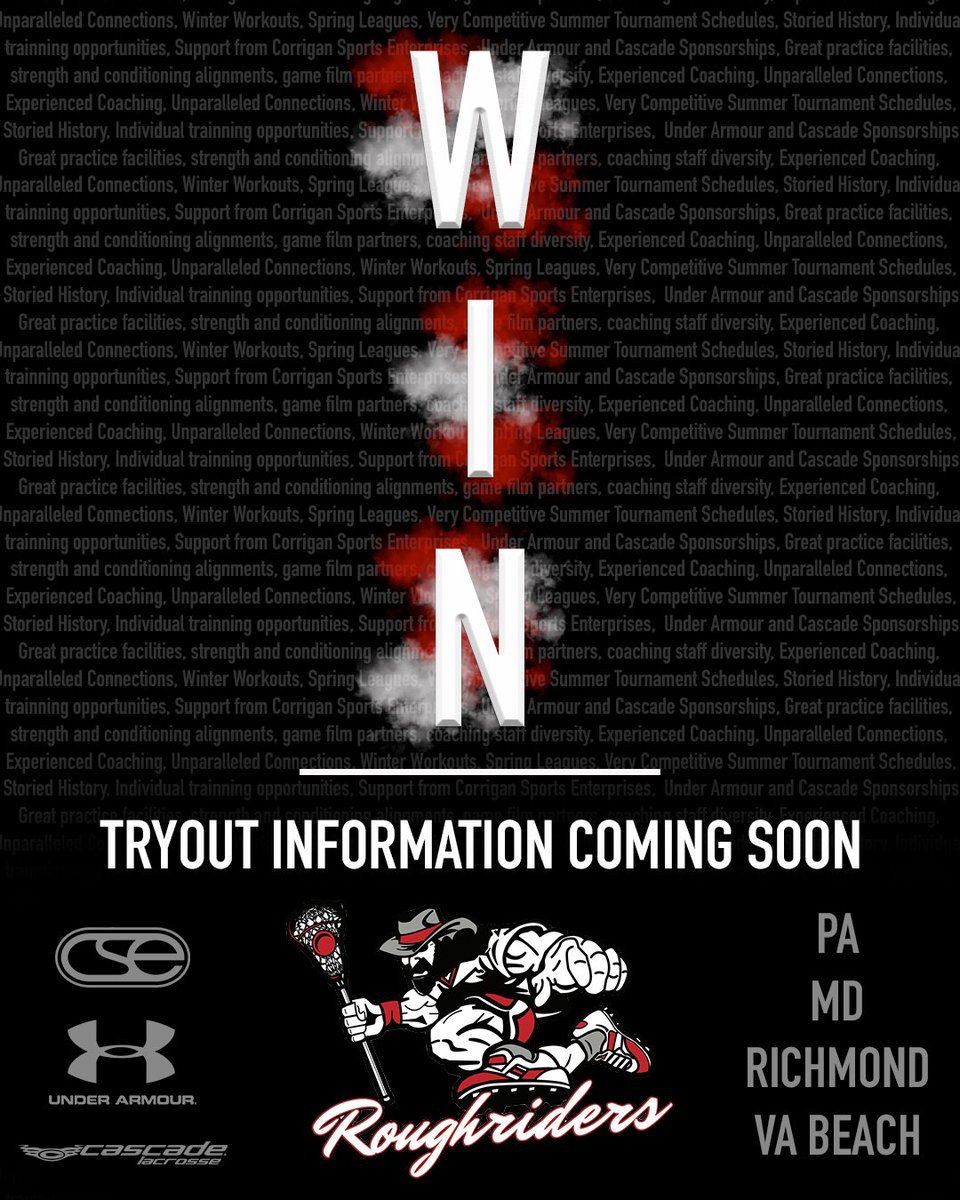Tryout details are coming soon for all RR regions! Are you ready to #RideOrDie in 2021..