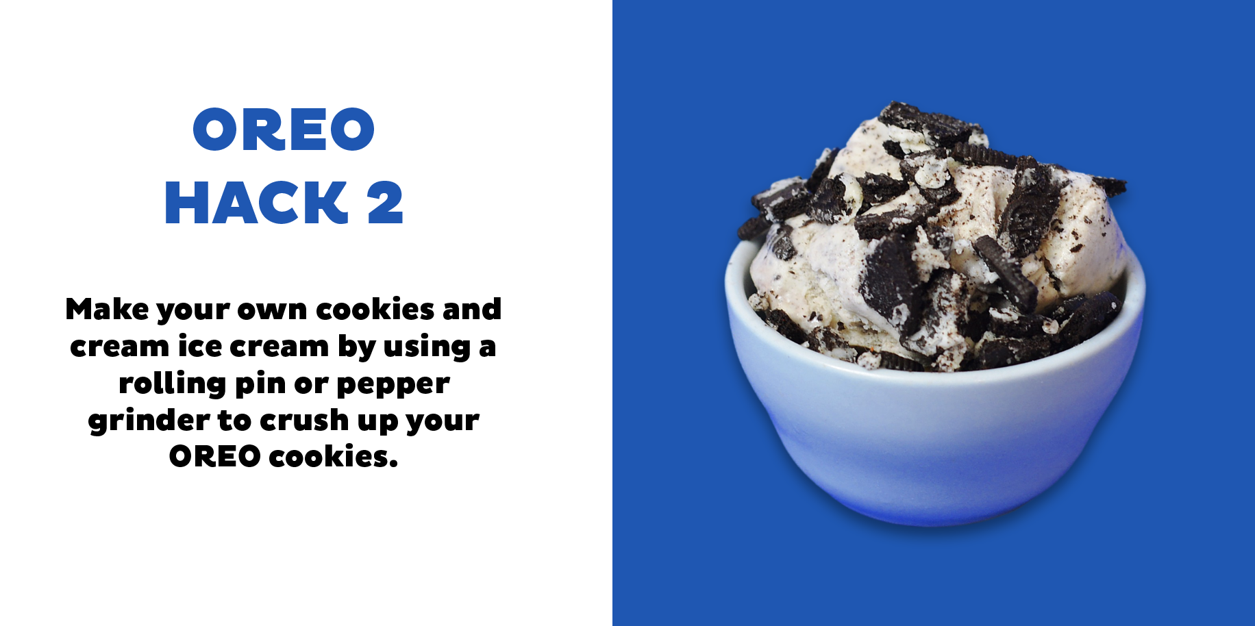 Oreo Cookie On Twitter Crushed Oreo Cookies On Top Of We Ll Leave It At That