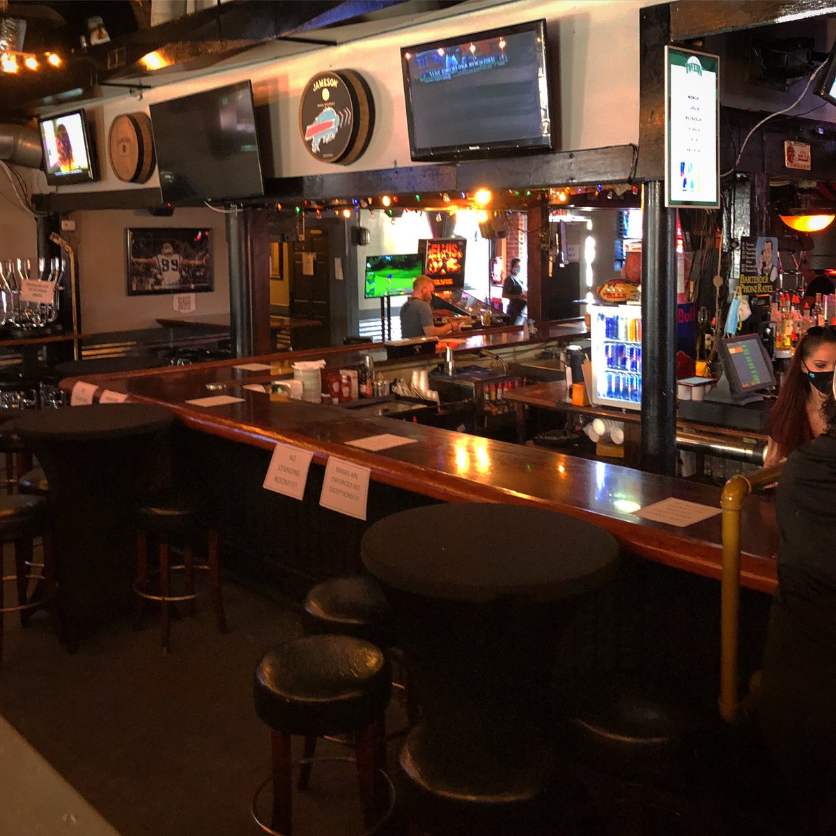 We have new tables!  We close at 11pm!  
Happy Fri-Yay!  #tavernonthetracks #southendclt #clt #charlottenc #queencity #railtrailclt