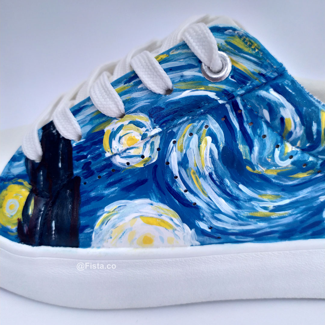 Fista.co on Twitter: "¡TUS TENIS 100% PERSONALIZADOS! 🎨🏛🖼 Miguel Ángel y Van Gogh en un #sneakers sneakers, Lo del #arte en tus pies 🖼🏛🎨 #paint #vangogh #vincentvangogh #vangoghmuseum #michelangelo #creationofadam #