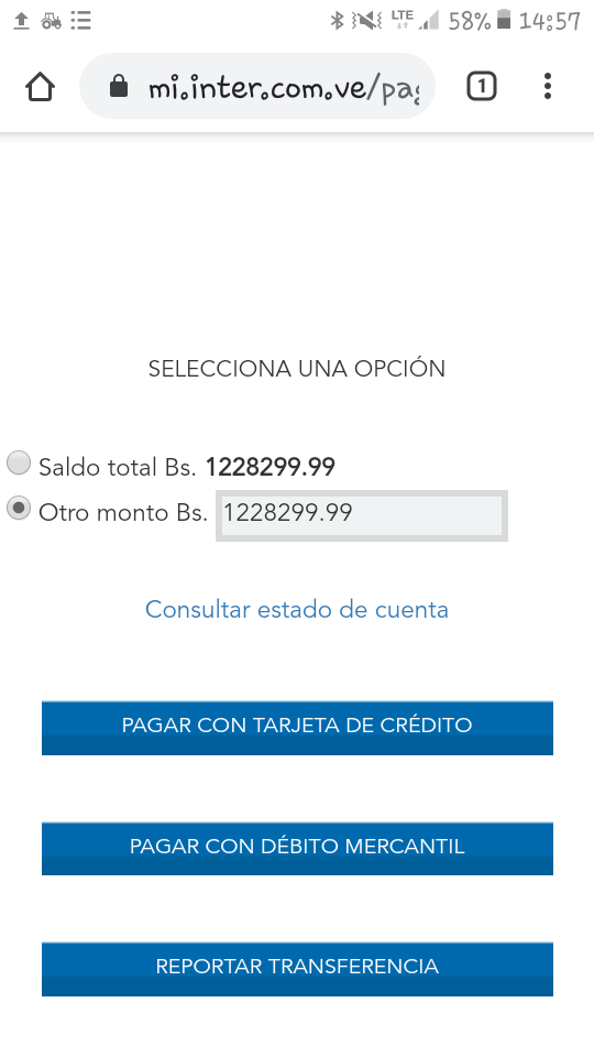 FiorelaUlacio's tweet photo. @InterCliente Verga OTRA VEZ AUMENTARON y de paso la señal es MALISIMA https://t.co/QdcRqf1gdy