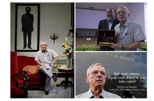 MMarreroCruz's tweet photo. Eusebio pasó a la inmortalidad, dejando todo un legado y ejemplo a seguir en la protección, conservación y rescate del patrimonio de la nación, en especial de La Habana Vieja. Siempre te recordaremos ¡Gigante creador ilimitado de sueños hechos realidad! https://t.co/TKGENUEldy https://t.co/RKb2b3sR7i