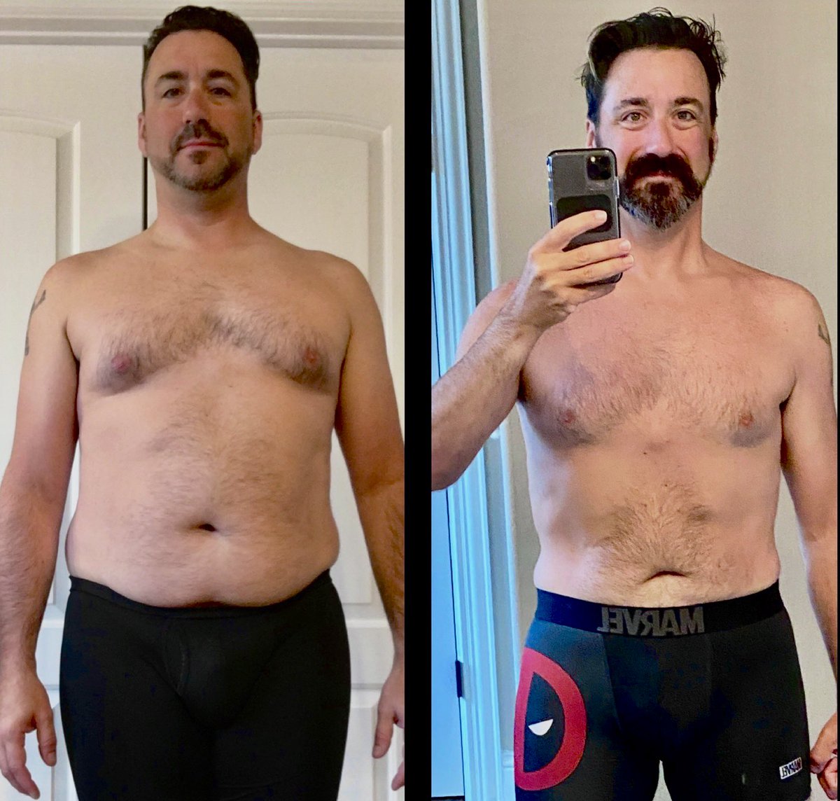 thebackupninja's tweet image. Time to post an update when people stop recognizing you or think you might be sick. This is what 70lbs looks like. #fitafter40 #beforeandafter #workinprogress #thisisme #youcandoittoo #healthyathome