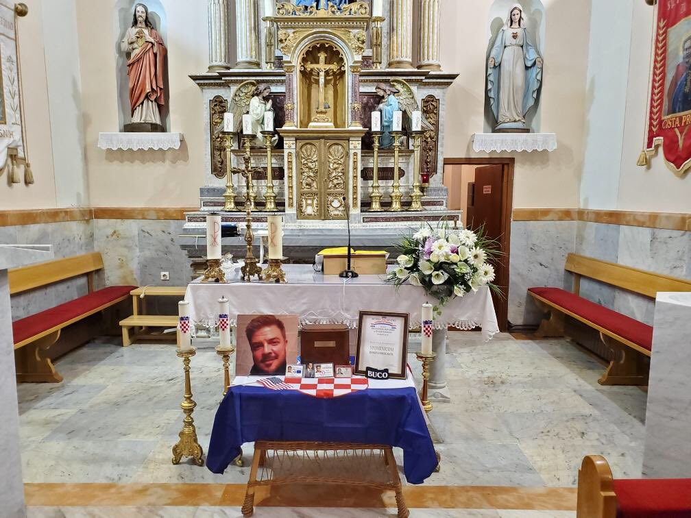 HrvatMKE's tweet photo. Today we lay Our Dear Friend, Our Brother, Our Teammate, Our Legend to rest!  We miss you!! We love you!! Rest easy Buco!! Until we meet again!! https://t.co/pWciHp2ABr