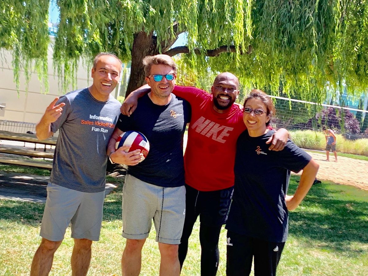 MDMGeek's tweet photo. Shout out to my awesome @Informatica volleyball team! Miss you all. @cathymwright @RonMatusof @adrianchang @mdmbig @OliverSoans #lifeatinfa #WeDATA @LifeAtINFA https://t.co/AnBQoHgVAC