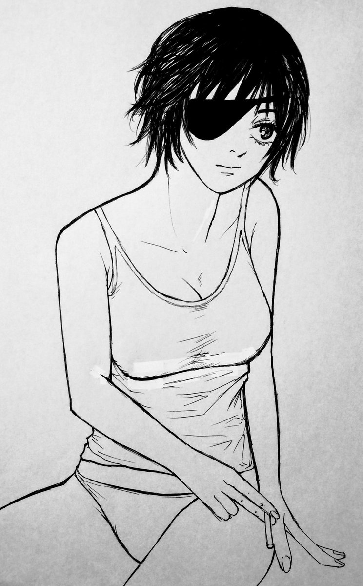 チェンソーマン A4ポートレート 早川アキ [アニメイト BD/DVD全巻購入