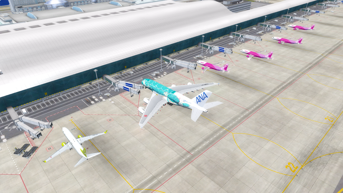 MNG08031's tweet photo. #Prepar3D #JoinFS
本日はANA & Peach Virtualの合同イベントに参加しました✈
20機ほど集まってとても迫力がありました!
参加された皆様お疲れ様でした~ https://t.co/KkaF8kXfJA