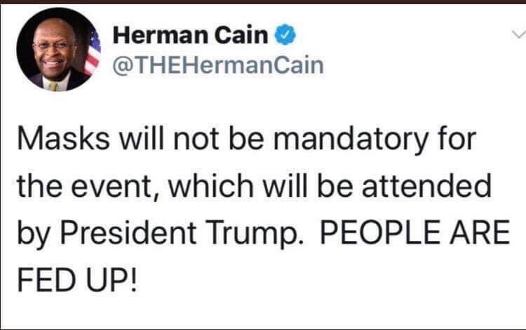 SkyAnalysis's tweet image. I use to question "how exactly did Jesus die for our sins?"

This morning I remember Herman Cain who died for our stupidity.