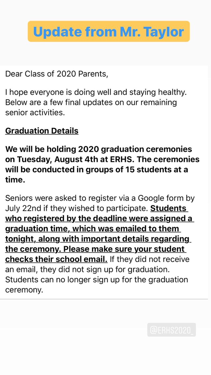 🎓⭐️ ERHS Grad Night 2020⭐️🎓 tweet media
