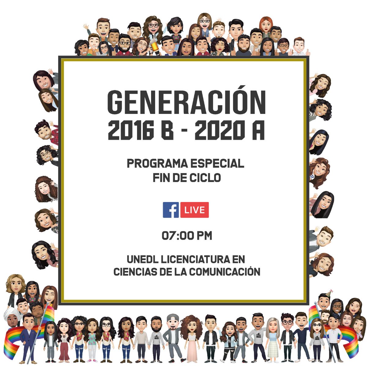Michelle_Rosas's tweet photo. Hoy terminamos un semestre atípico y lleno de retos. Y no había una mejor forma de hacerlo que haciendo lo que nos gusta.
#ProgramaEspecial #FinDeCiclo a las 19 horas a través de Facebook Live UNEDL Licenciatura en Ciencias de la Comunicación.
#UNEDL #Generación #2016B #2020A https://t.co/V9BtJOSnd1