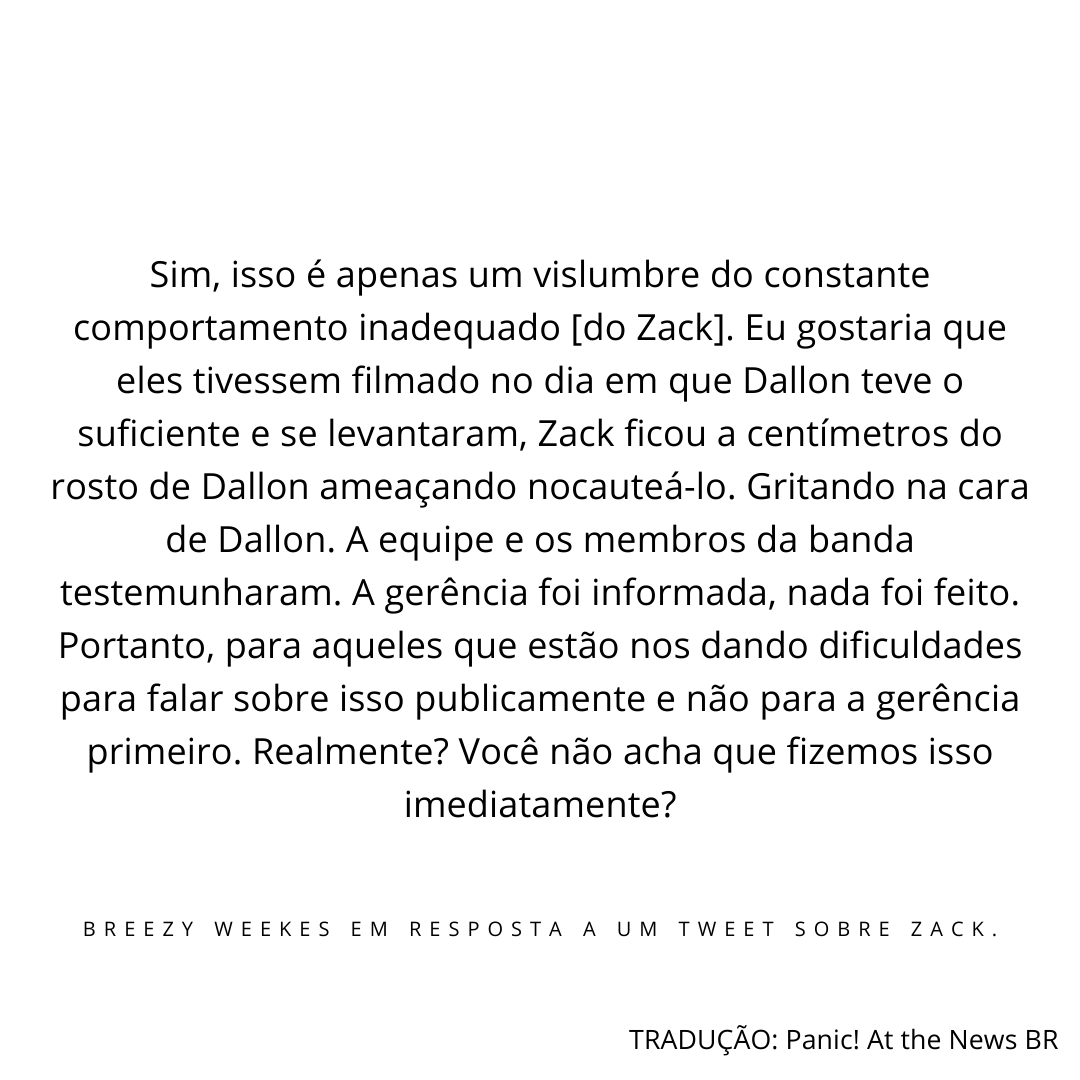 Panic! at the News BR tweet media