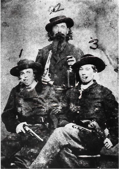 When the war began, Quantrill traveled to Texas and joined the 1st Cherokee Regiment of the confederate army, seeing action at the Battles of Wilson’s Creek and Lexington, MO. He ultimately deserted, and formed a band of raiders, conducting guerrilla warfare against Union troops.