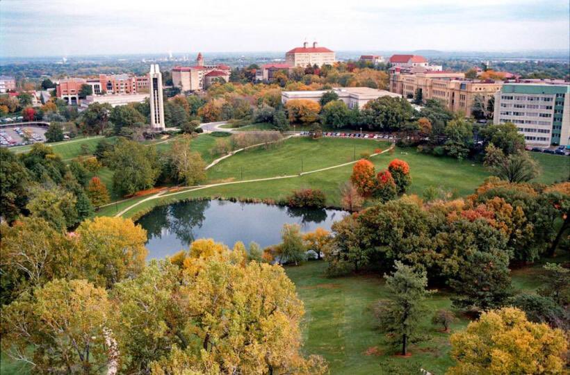 Meanwhile, the town of Lawrence was rebuilt. Within two years of Quantrill’s infamous raid, it had become home of The University of Kansas ( @UnivOfKansas ).  #RockChalk