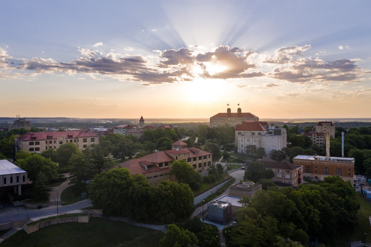 Meanwhile, the town of Lawrence was rebuilt. Within two years of Quantrill’s infamous raid, it had become home of The University of Kansas ( @UnivOfKansas ).  #RockChalk