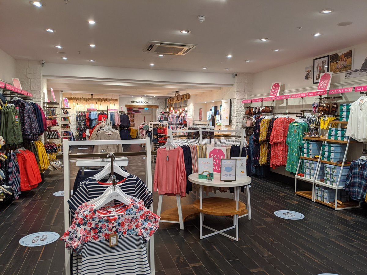 <a href="/JoulesSH/">Joules of Southampton</a> #Joules We are open from tomorrow morning 10am to 5pm with amazing sale offers of up to 60%. We can't wait to welcome all our Joules customer new and old. #Sales #open #WelcomeBack