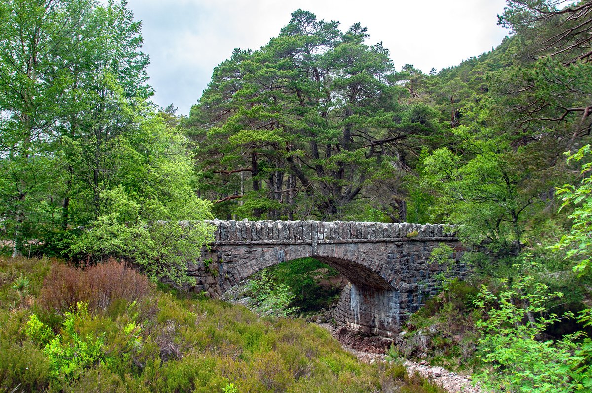 A Bridge in Glen Tanar. #bridge #GlenTanar #RoyalDeeside #Aberdeenshire #Scotland @EarthPix @ThePhotoHour @StormHour @EarthandClouds @LensAreLive #travelphotography #nikonphotography