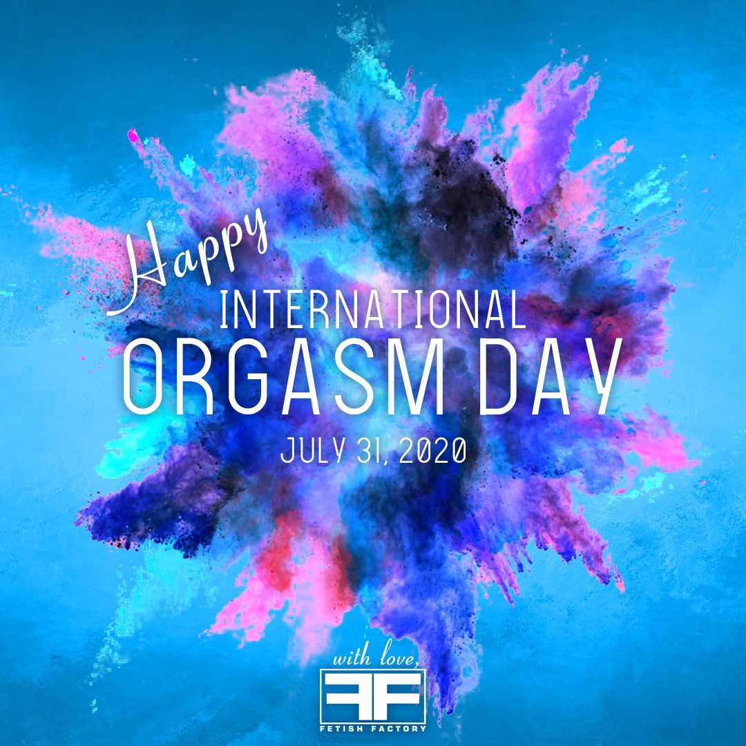 fetishfactory's tweet photo. You know what they say: an orgasm a day keeps the doctor away! Or something like that. Happy Orgasm Day from all your fun-loving friends at Fetish Factory. 
.
.
.
#moreorgasms #sexhealth #sexpositive #bdsmcommunity #altlifestyle #kink #alternativelifestyle #lgbt #lgbtcommunity https://t.co/ILYegX9zZh