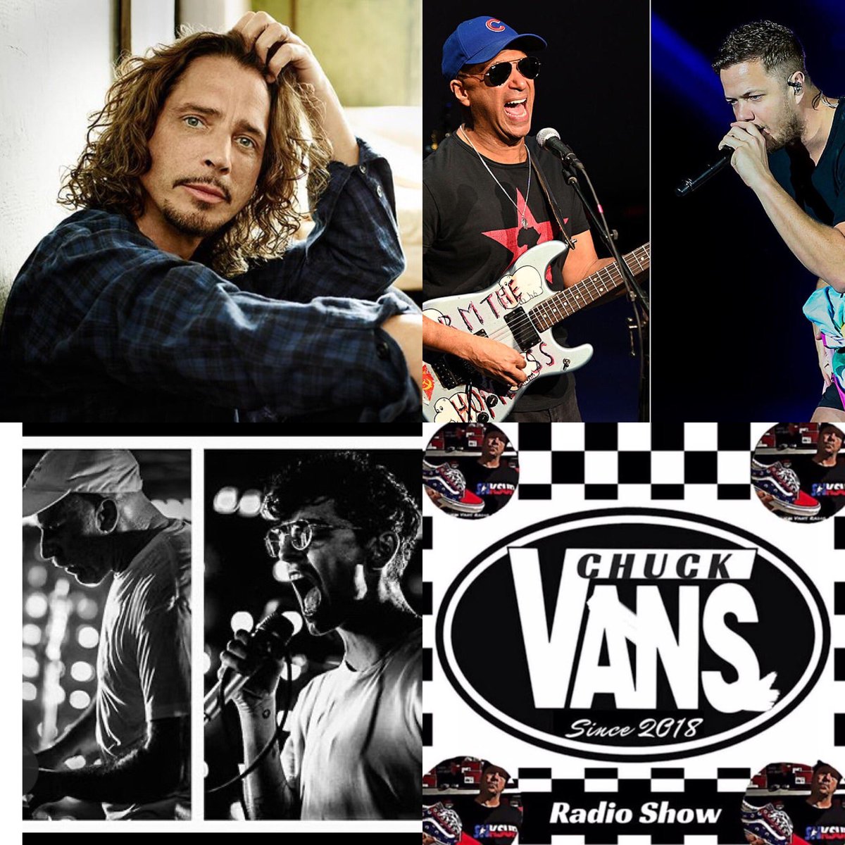 ChuckVansShow's tweet photo. It’s #Friday and your last chance to catch the #ChuckVansShow at 5pm CST today on @Radio_WIGWAM #NewMusic from #ChrisCornell @tmorello @DanReynolds #Crickets @erasureinfo #RebelsRule a spotlight on @limpbizkit and more! Tune in at 5pm!
https://t.co/9a4ICSybqH https://t.co/aUe5zpWB3N
