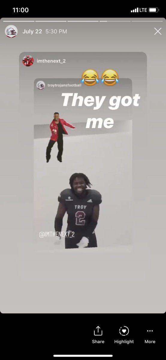 TroyTrojansFB's tweet photo. Not following us on Instagram (troytrojansfootball)? You’re missing out‼️

#DTW | #OneTROY ⚔️🏈 https://t.co/qNg7x2PLXE