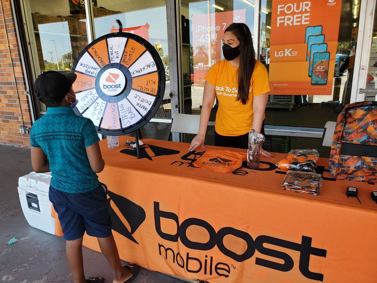 Come Spin the Wheel and win some back to school items and save some money $$ by switching to #boostmobile. Stop by your local Belle Glade Boost store at 551 SW 16th Street. #BoostDISHingDeals #boostmobile <a href="/NEFFGEN/">Justin Neffgen</a> <a href="/WirelessimageBG/">Amin M. | Wireless Image</a> <a href="/mschwager3/">Michael Schwager</a> @JayMiglionico