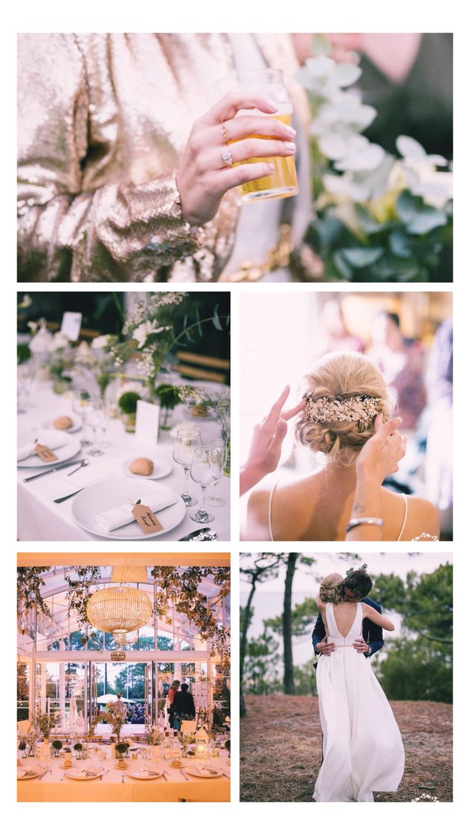 POURREVER's tweet photo. Rêvons... #wedding by @POURREVER le mariage de C&amp;M avec vue sur le Bassin d'Arcachon 💫 Et vous pour votre futur mariage ou voulez vous vous mariez ? 
#weddingplanner #eventplanner #luxurylifestyle #mariage #organisationmariage #bordeaux https://t.co/10HTj03fvT