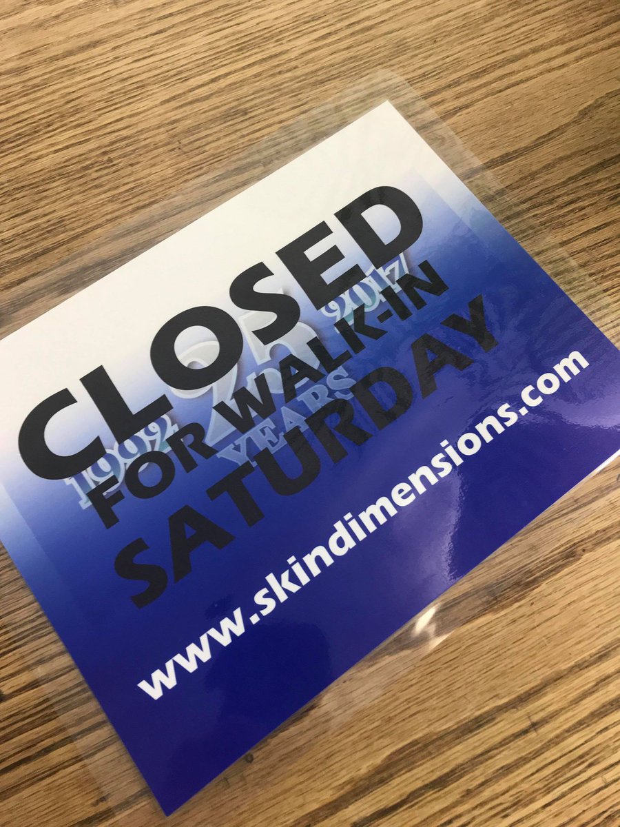 SkinDTattoo's tweet photo. We are closed this Saturday Aug 1st for Claires Birthday.
#birthdaygirl #birthdaysuit #19again #skindimensions #tattoostudio #winnipeg https://t.co/i4HbIKfIW5