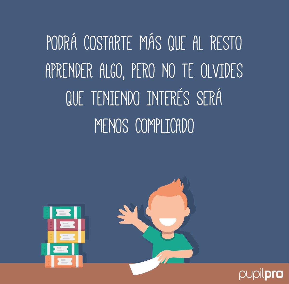 pupilpro's tweet photo. Solemos hacer bastantes comparaciones. Que si aquel tiene, que si el otro hace, que si la de más allá no merece. El caso es que en #educación decimos que la disposici��n del alumnado termina marcando la diferencia👦🏻👧🏻. Lee mejor la frase de este viernes https://t.co/t4ljgmNXYy https://t.co/cvd5r0bXc0