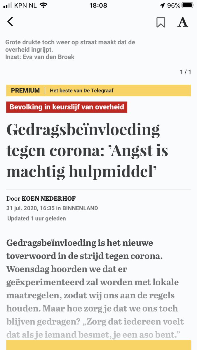 Geert_bxmr's tweet photo. @telegraaf wat is dit nou weer voor stemmingmakerij?fox news van Nederland. Mensen iets vriendelijk vragen werkt blijkbaar niet dus dan maar als kleine kinderen behandelen en leren dat acties gevolgen hebben https://t.co/Y78FPvlUpZ