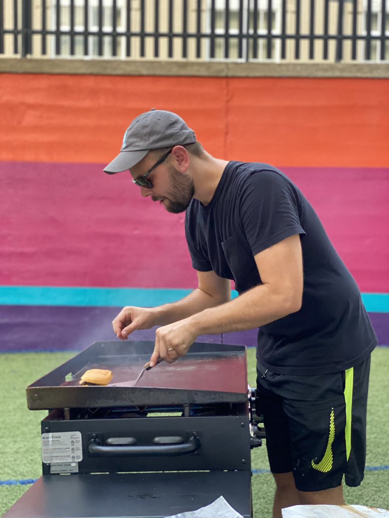 Got my hands on a #queenburgerdurham — &amp; think this veggie 🍔 is the first I’ve ever reaaallly luved ❤️ 

So promising to see resilient F&amp;B entrepreneurs reinvent in the worst of times. 🙏

<a href="/kingfisherdurm/">Kingfisher</a> is flipping it all &amp; I can’t wait!  

#openingsoon #veggieburger #burgers