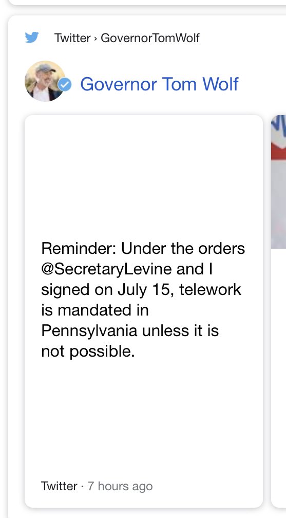@GovernorTomWolf I am truly disappointed in you for the first time.  How can you say this today, but post this yesterday?