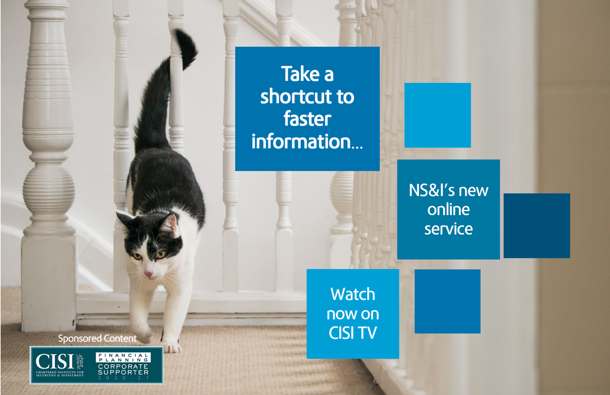 CISI's tweet photo. Take a shortcut, view your clients’ @nsandi holdings online. Find out how by watching our CISI TV interview here: https://t.co/djma9GwJwA

NS&amp;I is a financial planning corporate supporter of the CISI. https://t.co/PZ4QezVnV0