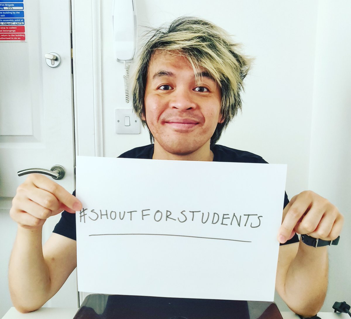 LaurieSymon's tweet photo. #ShoutForStudents #TeamHISA #ThinkUHI https://t.co/0iBw1N36Po