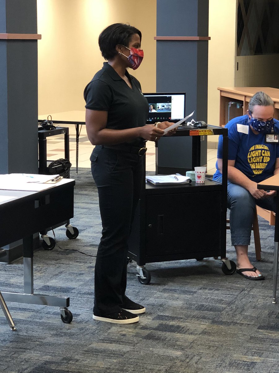 SURGE had a very unique opportunity to build unity &amp; trust in the midst of teachers preparing for the 2020-2021 school year during a pandemic. 
#SURGE
#CFISD
#Surgeteambuilding