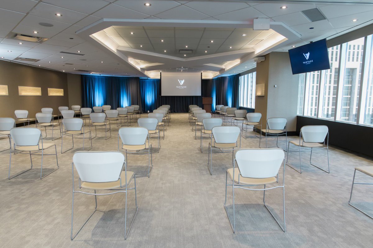 VantageVenues's tweet photo. Bring on #phase3!
As leaders in #hybridmeetings &amp; multi-purpose #events our beautiful rooms are purpose built to include private lounge &amp; dining areas. 
Perfect for physical distancing practices!
☎️ &amp; let us take take the stress out of #eventplanning!
#builtforthis #torontovenue https://t.co/LY2EK9td2B