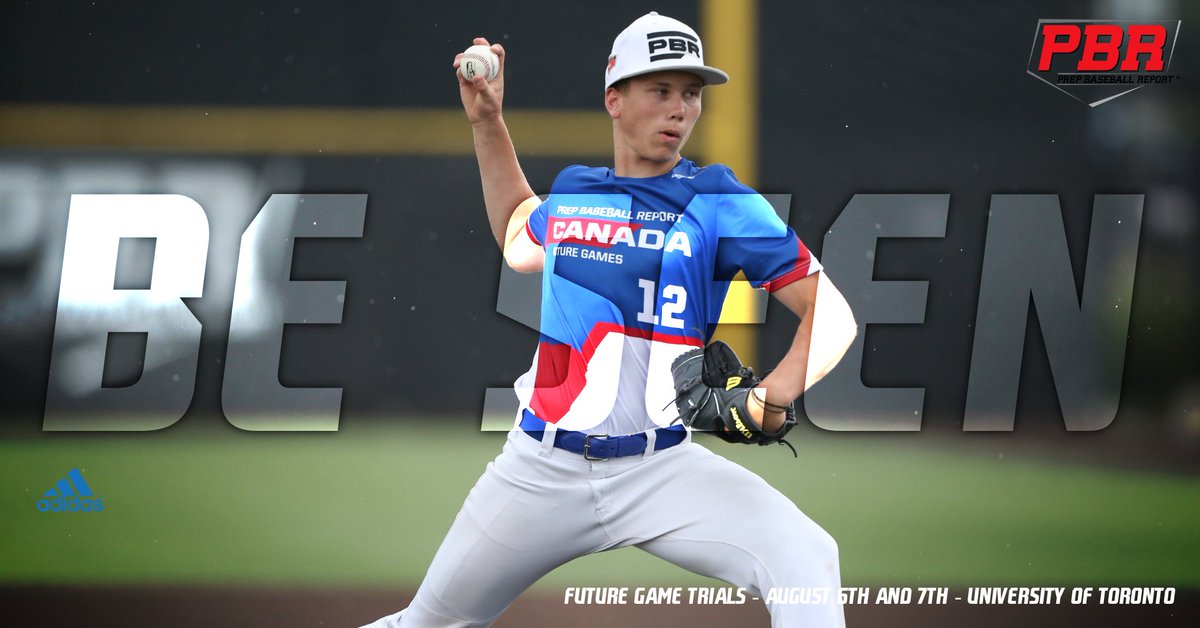 PrepBaseballON's tweet photo. 🚨 Future Game Trials 🚨 

We will be going back 2 back next week w/ the 2022 - 2023 grad classes

Excited for the rosters already. We got a feeling kids are gonna come out w/ some 🔥 🔥 

Thursday: https://t.co/b6dR4AtB4M
Friday: https://t.co/kkyEI2eKx2

#BeSeen 🇨🇦 🇨🇦 https://t.co/L7UatPF7aP